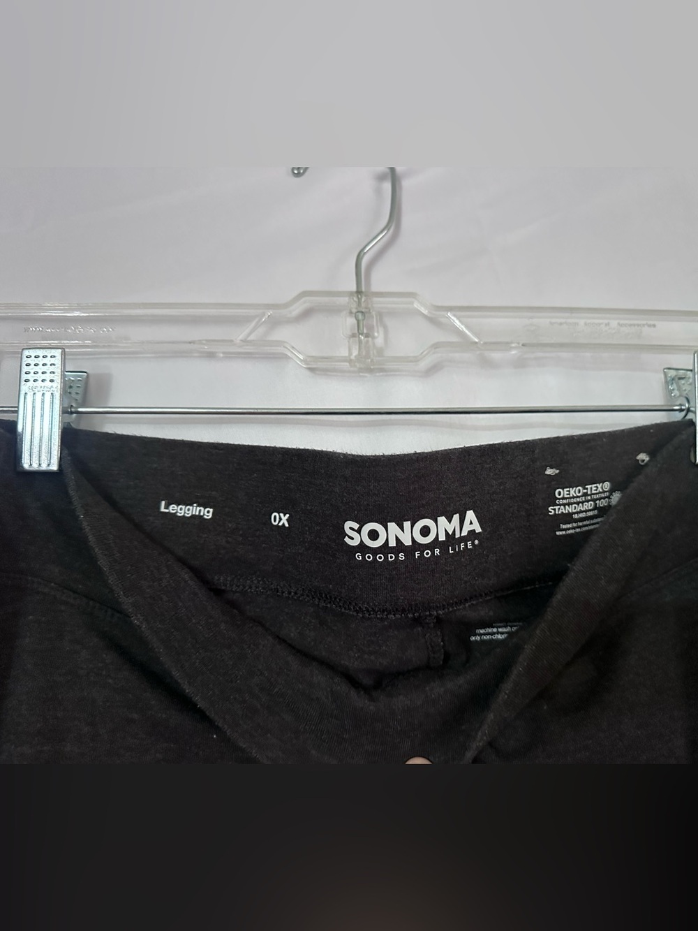 Sonoma Gray Pull-On Leggings - Picture 2 of 3